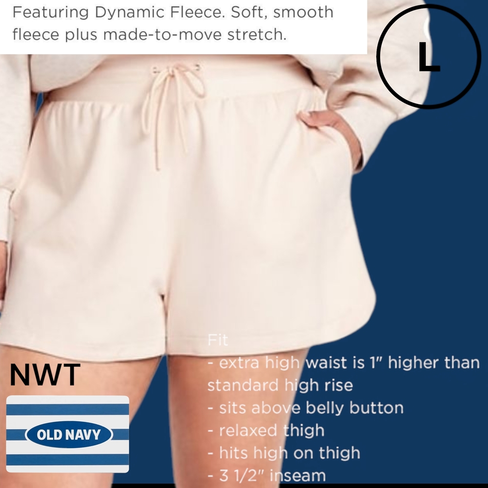 Old Navy High Waisted Fleece Shorts